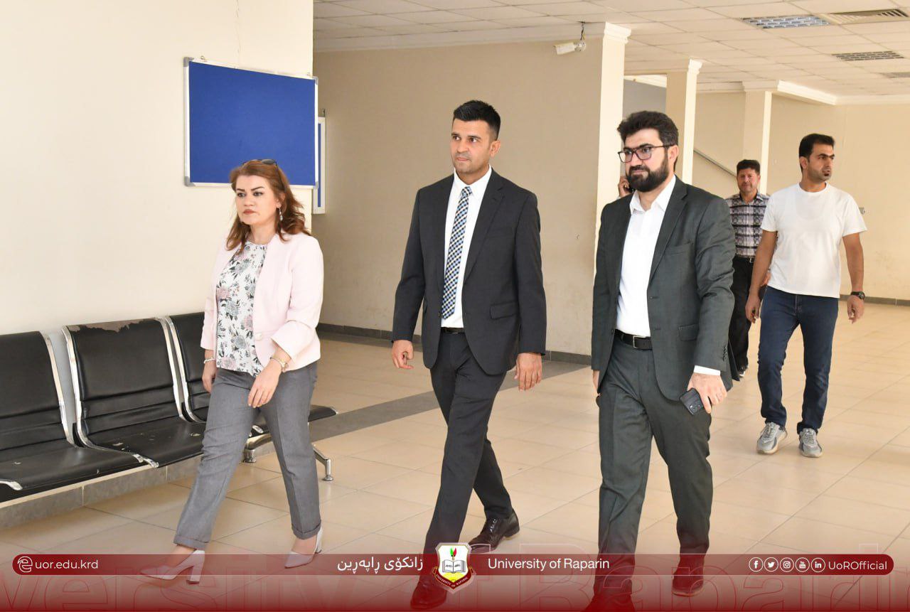 The UoR President Visited the University's Qaladize Campus